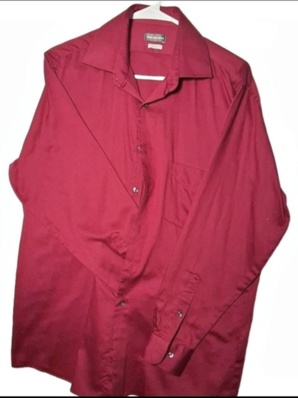Van Heusen Regular Fit Stretch Dress Shirt Men's Size 151/2 32-33